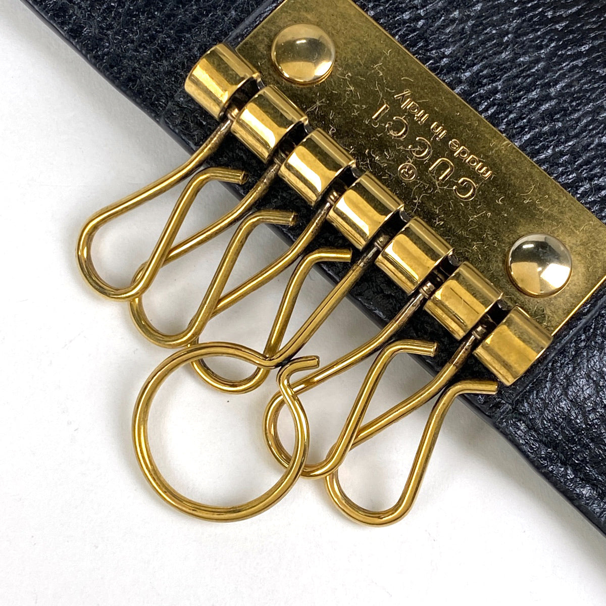 新品未使用　タグ有り　保存袋付き　バーバリー　6連　キーケース 未使用品 BURBERRY バーバリー 6連キーケース キーリング付き