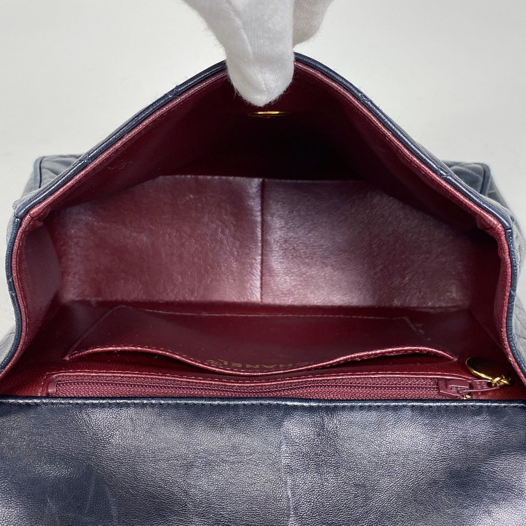 シャネル ココマーク ショルダーバッグ マトラッセ ショルダーバッグ レザー ブラック レディース 【中古】brbag
