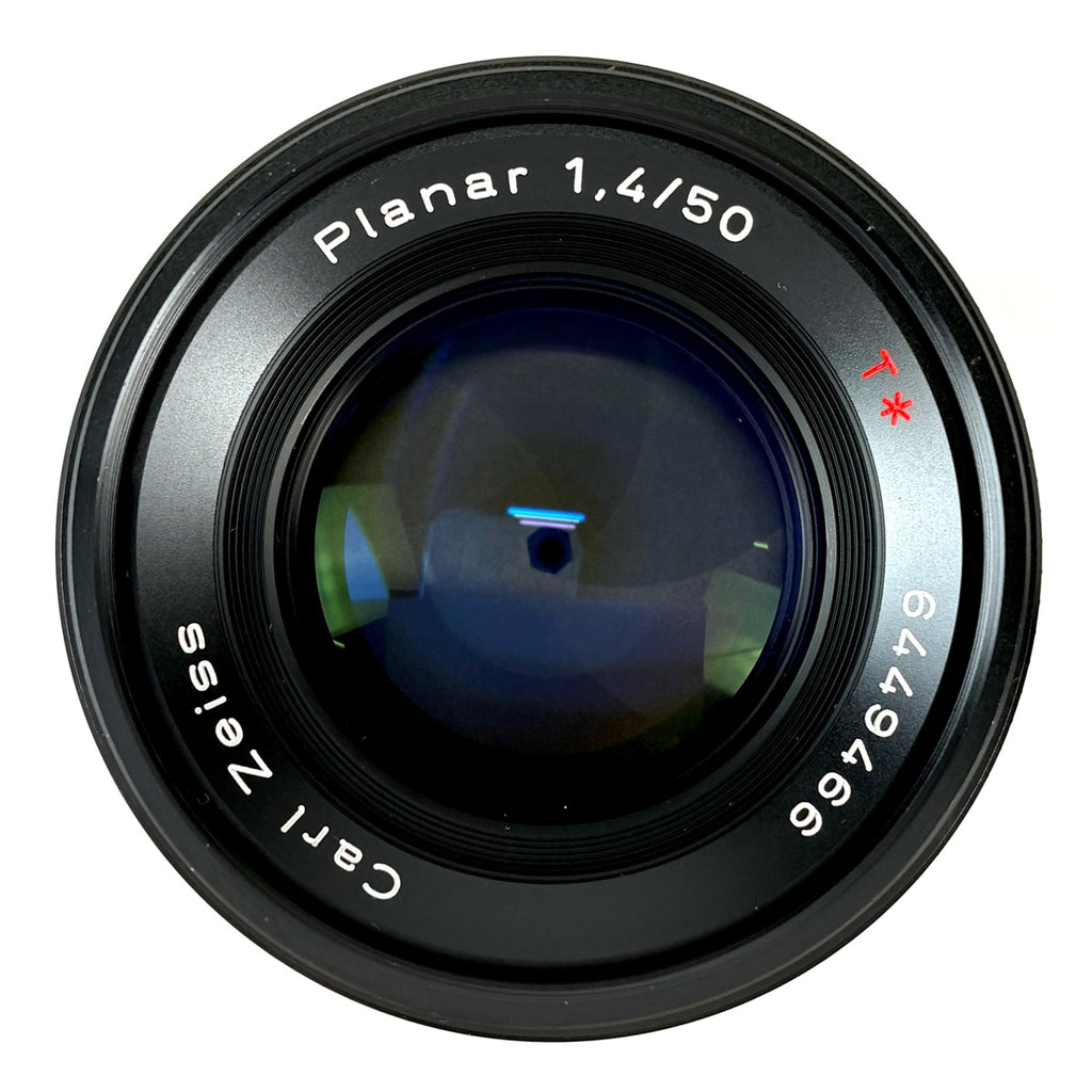 コンタックス CONTAX Planar T* 50mm F1.4 AEJ プラナー 一眼カメラ用レンズ（マニュアルフォーカス） 【中古】cambb