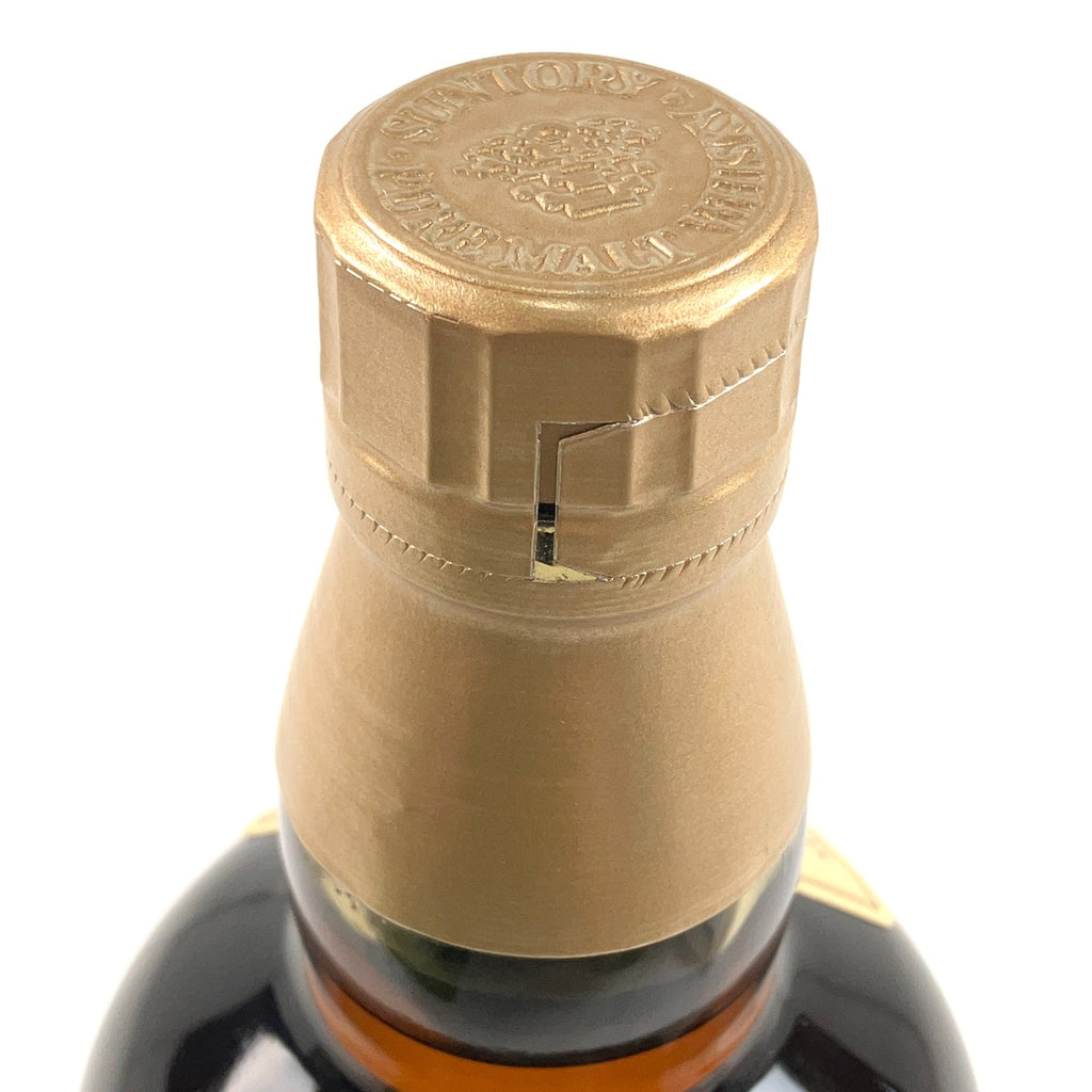 【東京都内限定お届け】 サントリー SUNTORY 山崎 12年 ピュアモルト 華 750ml 国産ウイスキー 【古酒】 liqbb