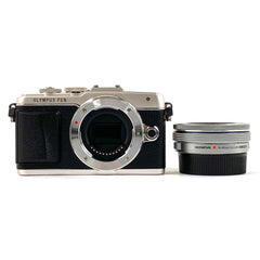 オリンパス OLYMPUS PEN Lite E-PL7 14-42mm EZレンズキット シルバー デジタル ミラーレス 一眼カメラ 【中古】