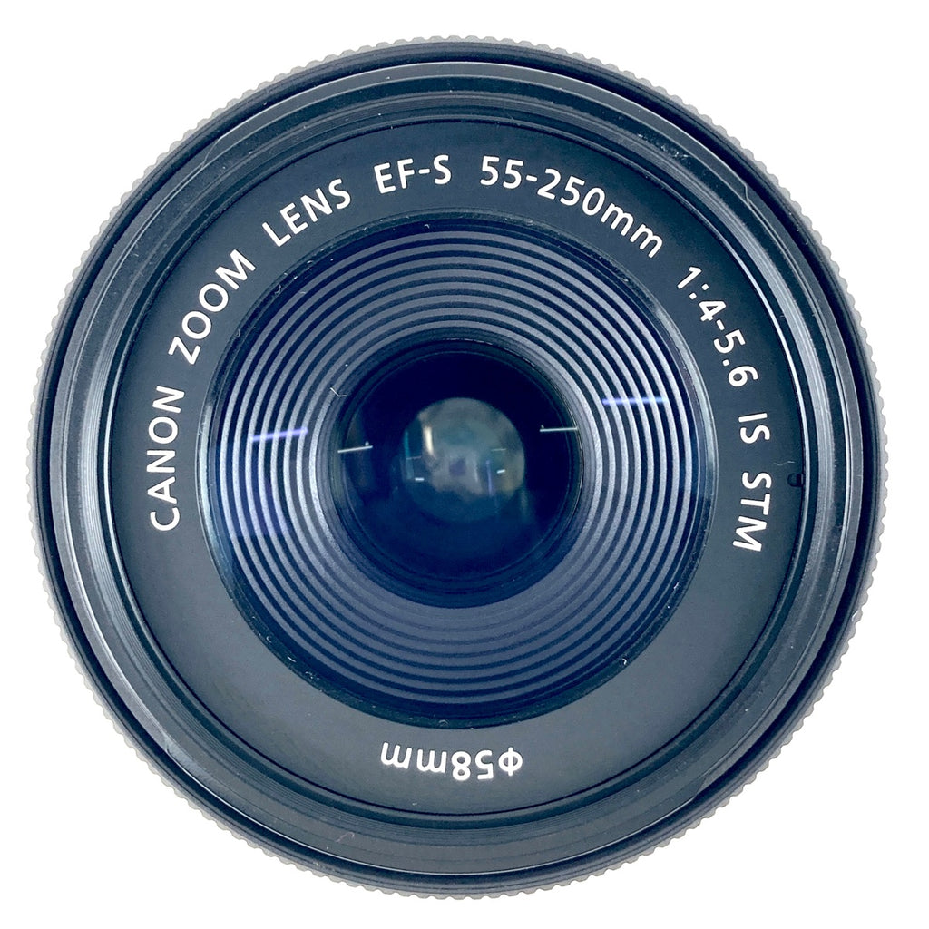 キヤノン Canon EF-S 55-250mm F4-5.6 IS STM 一眼カメラ用レンズ（オートフォーカス） 【中古】