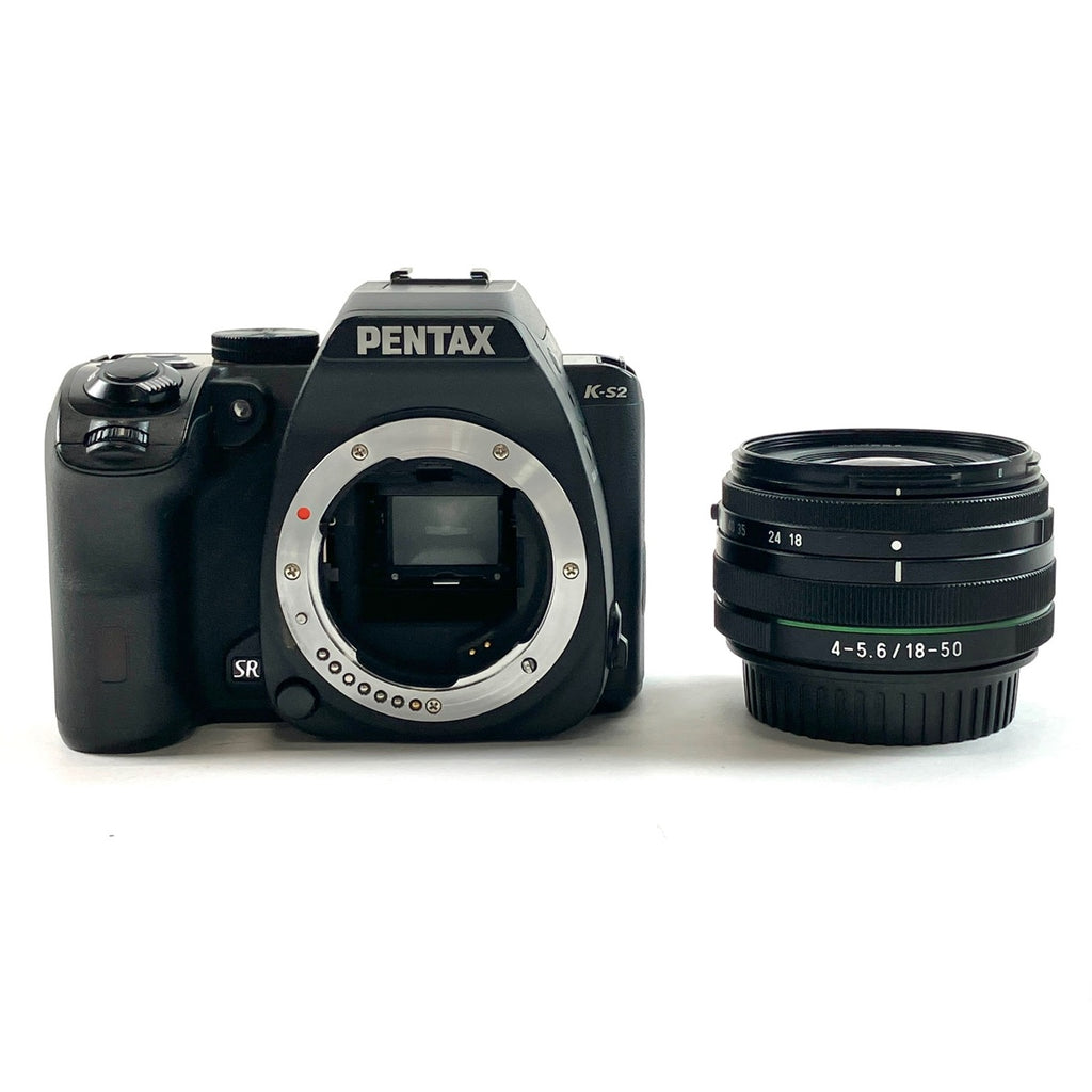 ペンタックス PENTAX K-S2 18-50RE レンズキット ブラック デジタル 一眼レフカメラ 【中古】