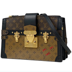 ルイ・ヴィトン トランク クラッチ 2WAY ショルダーバッグ クラッチバッグ モノグラムリバース ブラウン M43596 レディース 【中古】brbag