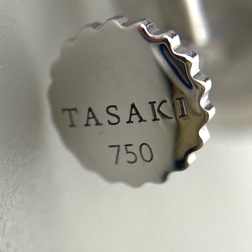 タサキ パール デザインイヤリング 真珠 イヤリング 750 パール レディース 【中古】brjwl