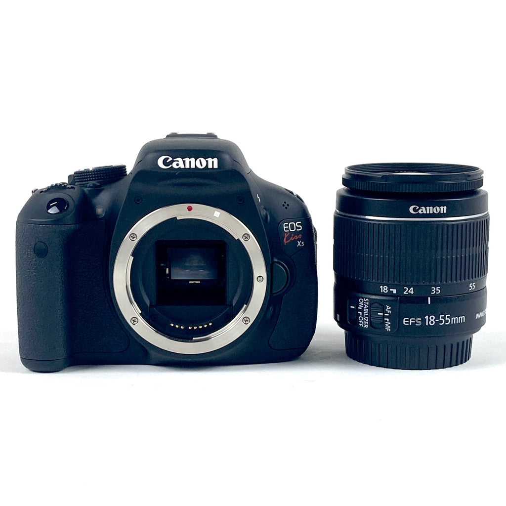 キヤノン Canon EOS Kiss X5 EF-S 18-55 IS II レンズキット デジタル 一眼レフカメラ 【中古】