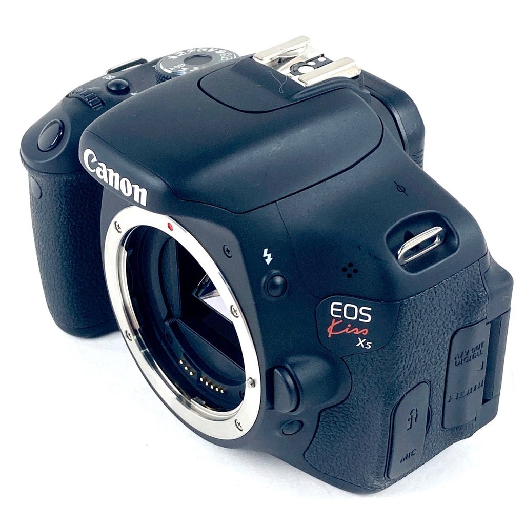 キヤノン Canon EOS Kiss X5 EF-S 18-55 IS II レンズキット デジタル 一眼レフカメラ 【中古】