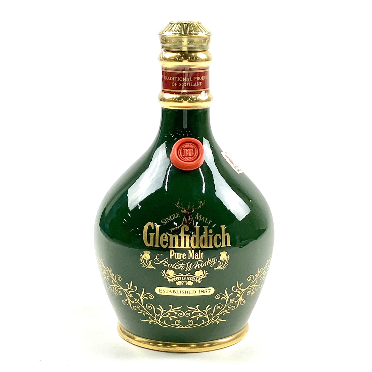 バイセル公式】グレンフィディック Glenfiddich 18年 陶器 緑 750ml スコッチウイスキー シングルモルト 【古酒】 -  バイセルブランシェ