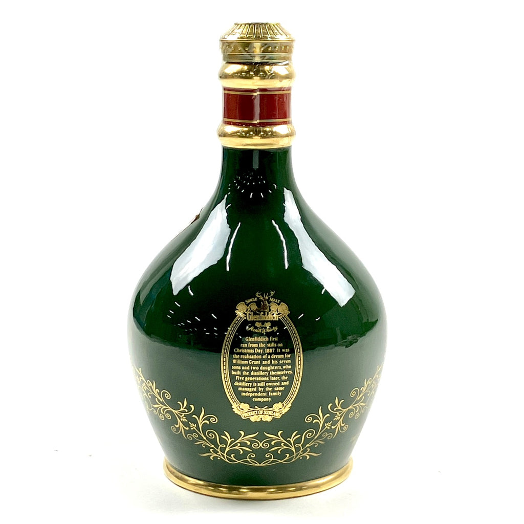 グレンフィディック Glenfiddich 18年 陶器 緑 750ml スコッチウイスキー シングルモルト 【古酒】