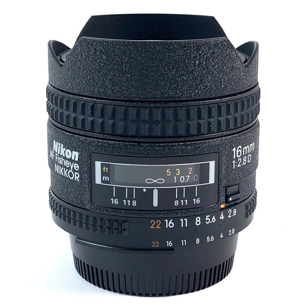 ニコン Nikon AF Fisheye-NIKKOR 16mm F2.8D 一眼カメラ用レンズ（オートフォーカス） 【中古】