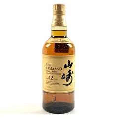 【東京都内限定お届け】 サントリー SUNTORY 山崎 12年 シングルモルト 700ml 国産ウイスキー 【古酒】