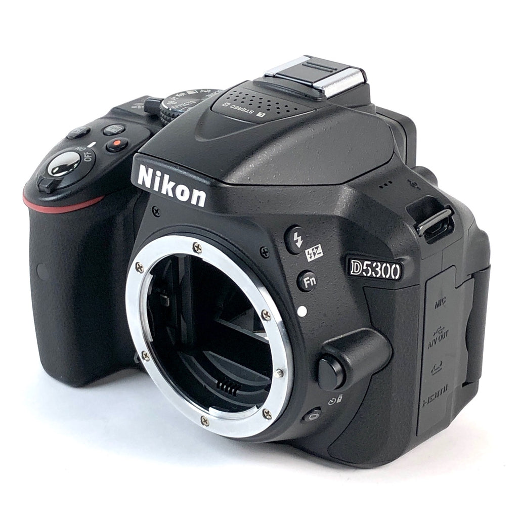 ニコン Nikon D5300 18-55 VR II レンズキット ブラック デジタル 一眼レフカメラ 【中古】