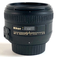 ニコン Nikon AF-S NIKKOR 50mm F1.4G 一眼カメラ用レンズ（オートフォーカス） 【中古】