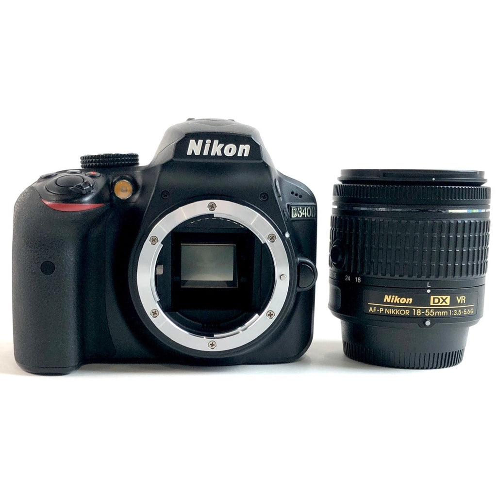 ニコン Nikon D3400 18-55VR レンズキット ブラック デジタル 一眼レフカメラ 【中古】