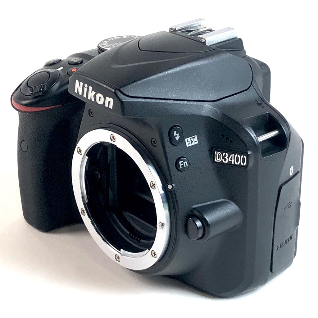 ニコン Nikon D3400 18-55VR レンズキット ブラック デジタル 一眼レフカメラ 【中古】