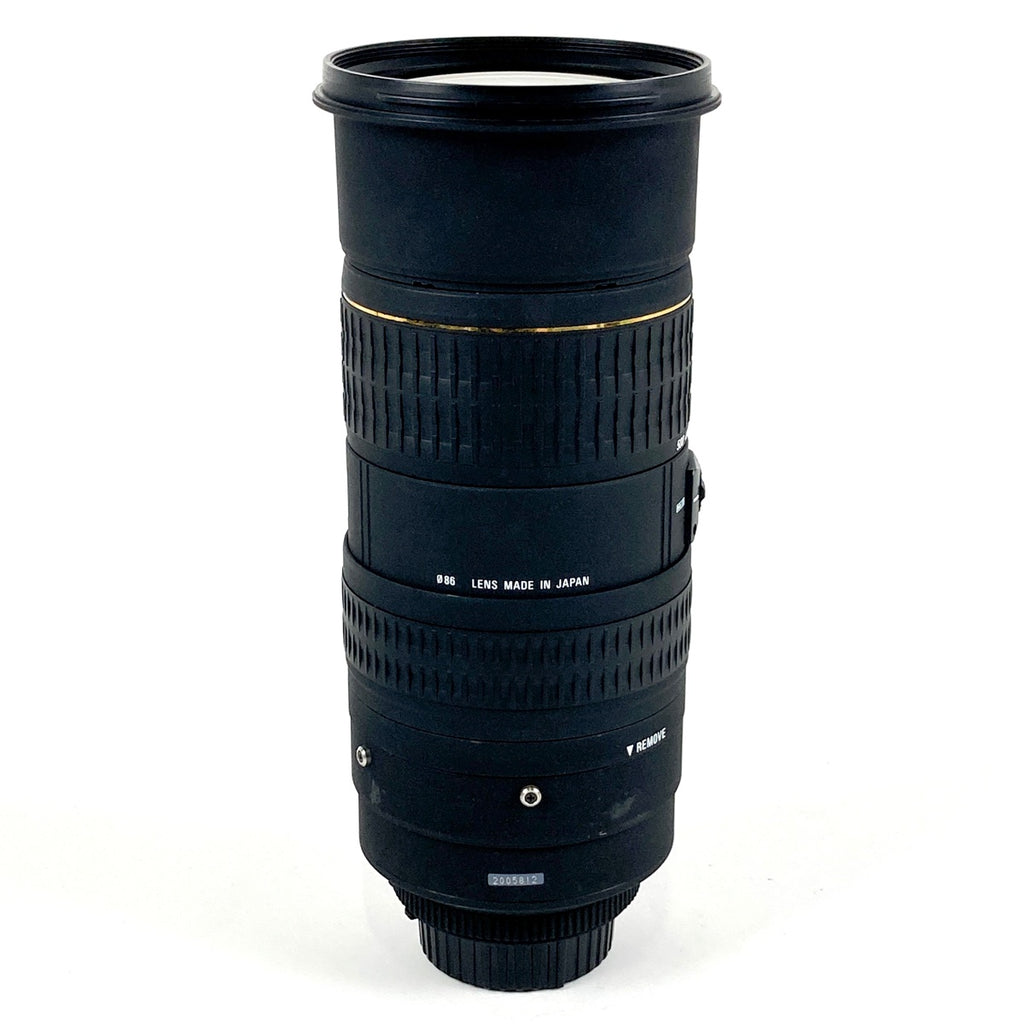 シグマ SIGMA 50-500mm F4-6.3 APO EX RF HSM (ニコンF用) 一眼カメラ用レンズ（オートフォーカス） 【中古】