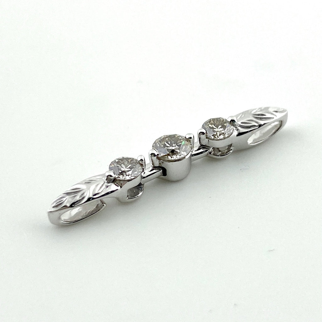 ダイヤモンド ペンダントトップ ペンダントトップ K18 ダイヤモンド レディース 【中古】nbjwl