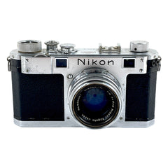 ニコン Nikon S + NIKKOR-H.C 50mm F2［ジャンク品］ フィルム レンジファインダーカメラ 【中古】