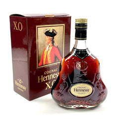 ヘネシー Hennessy XO 金キャップ クリアボトル 700ml ブランデー コニャック 【古酒】