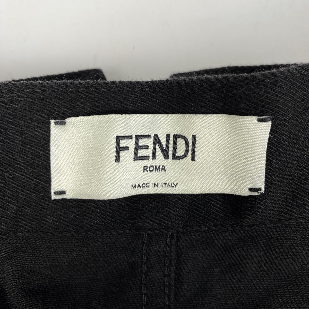 デニムスカート デニム ブラック | Fendi
