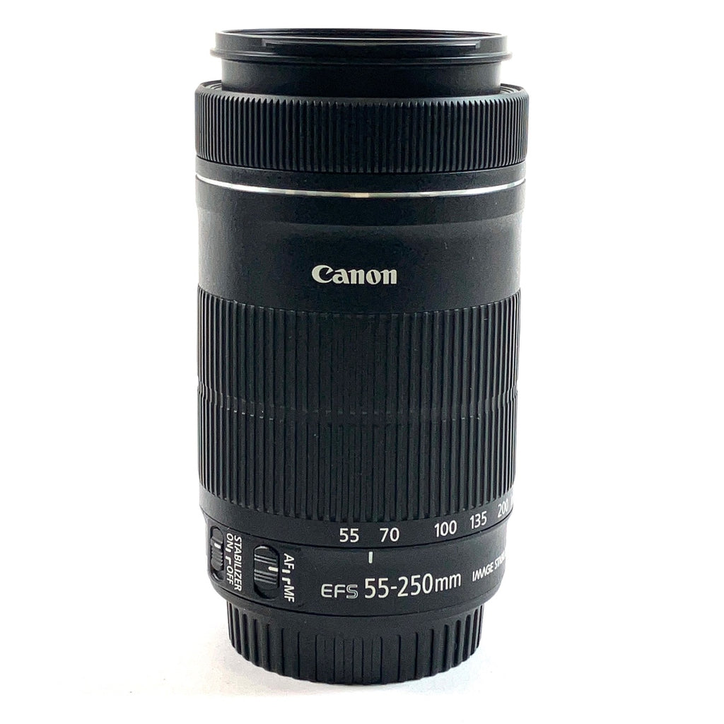 キヤノン Canon EF-S 55-250mm F4-5.6 IS STM 一眼カメラ用レンズ（オートフォーカス） 【中古】