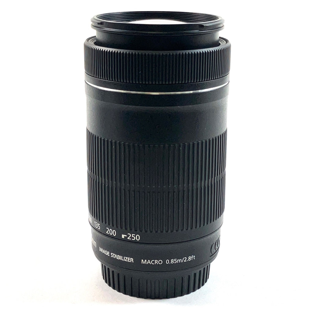 キヤノン Canon EF-S 55-250mm F4-5.6 IS STM 一眼カメラ用レンズ（オートフォーカス） 【中古】