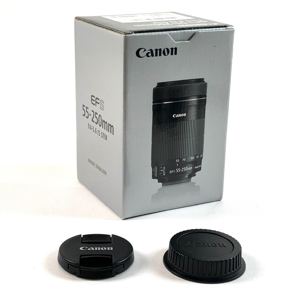 キヤノン Canon EF-S 55-250mm F4-5.6 IS STM 一眼カメラ用レンズ（オートフォーカス） 【中古】