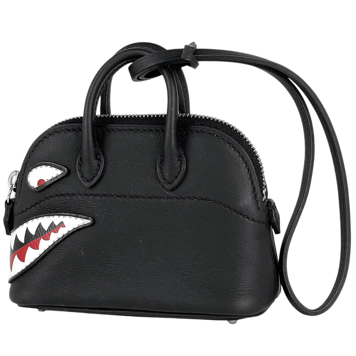 エルメス　HERMES　ボリード　シャーク　チャーム　新品未使用　黒 バイセル公式】エルメス ボリード シャーク チャーム バッグ