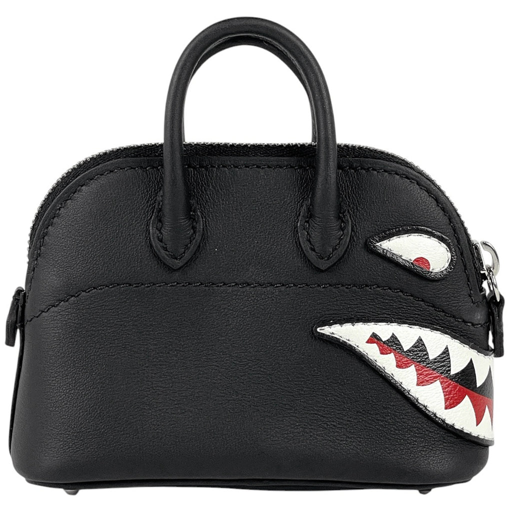 エルメス ボリード シャーク チャーム バッグチャーム ヴォースイフト ノワール(ブラック) レディース 【中古】brbag
