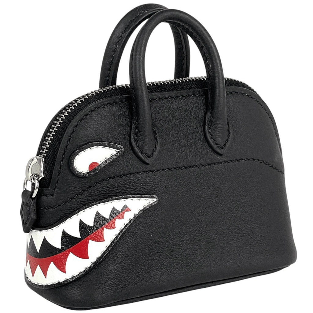 エルメス ボリード シャーク チャーム バッグチャーム ヴォースイフト ノワール(ブラック) レディース 【中古】brbag