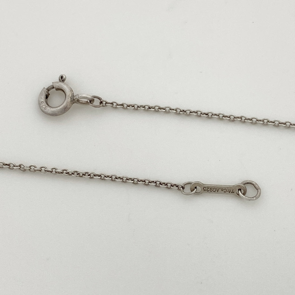 ティファニー ラビングハート ネックレス パロマ ピカソ ネックレス シルバー925 シルバー レディース 【中古】bracc