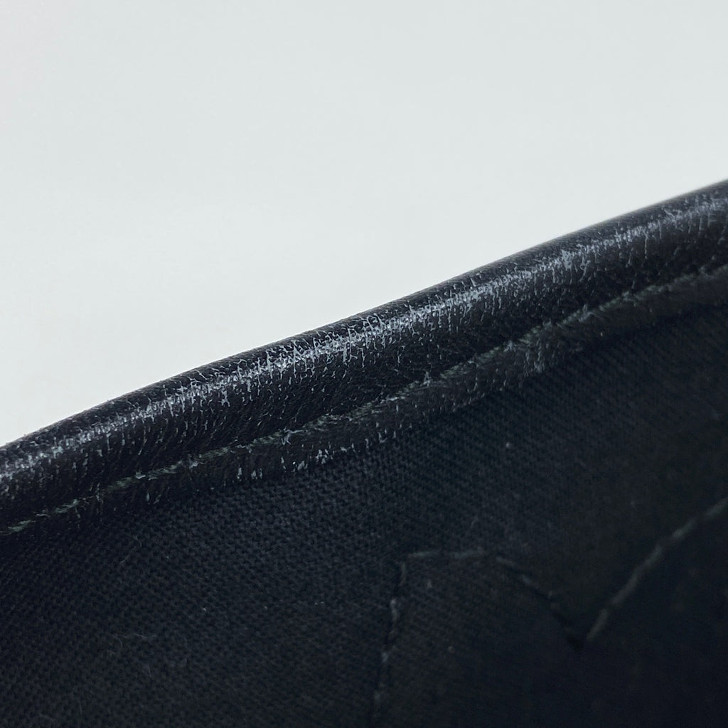 バレンシアガ ネイビーカバス M ハンドバッグ トートバッグ キャンバス ホワイト ブラック 339936 レディース 【中古】 brbag