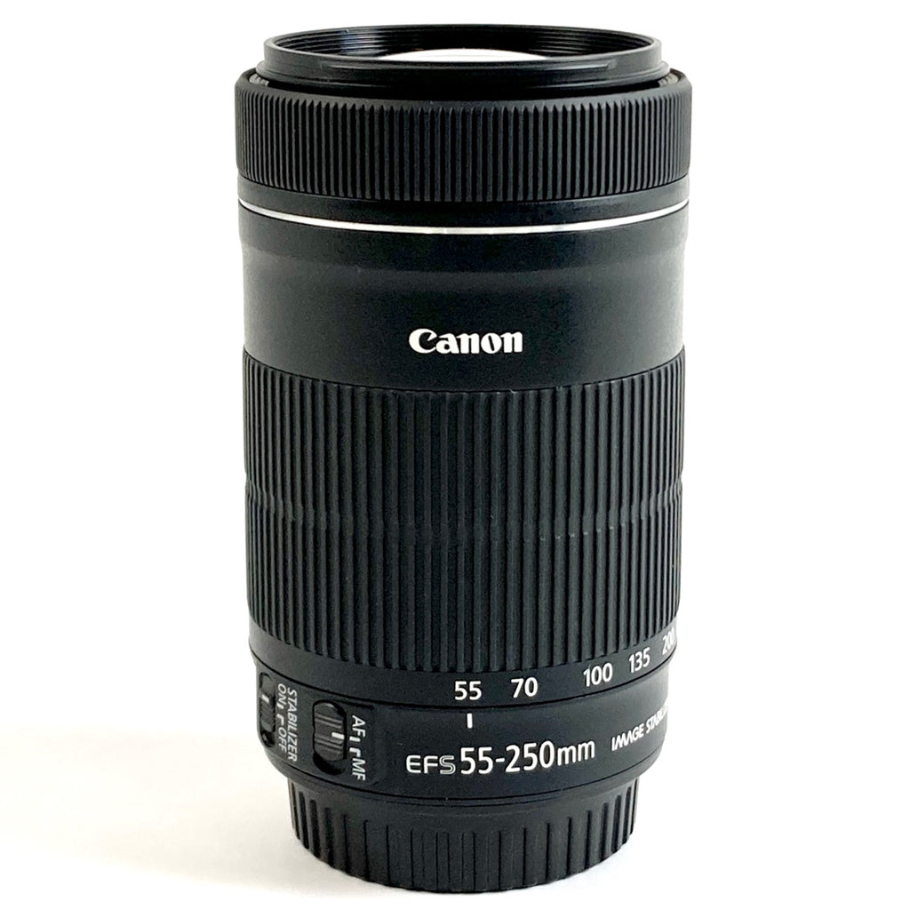 キヤノン Canon EF-S 55-250mm F4-5.6 IS STM 一眼カメラ用レンズ（オートフォーカス） 【中古】