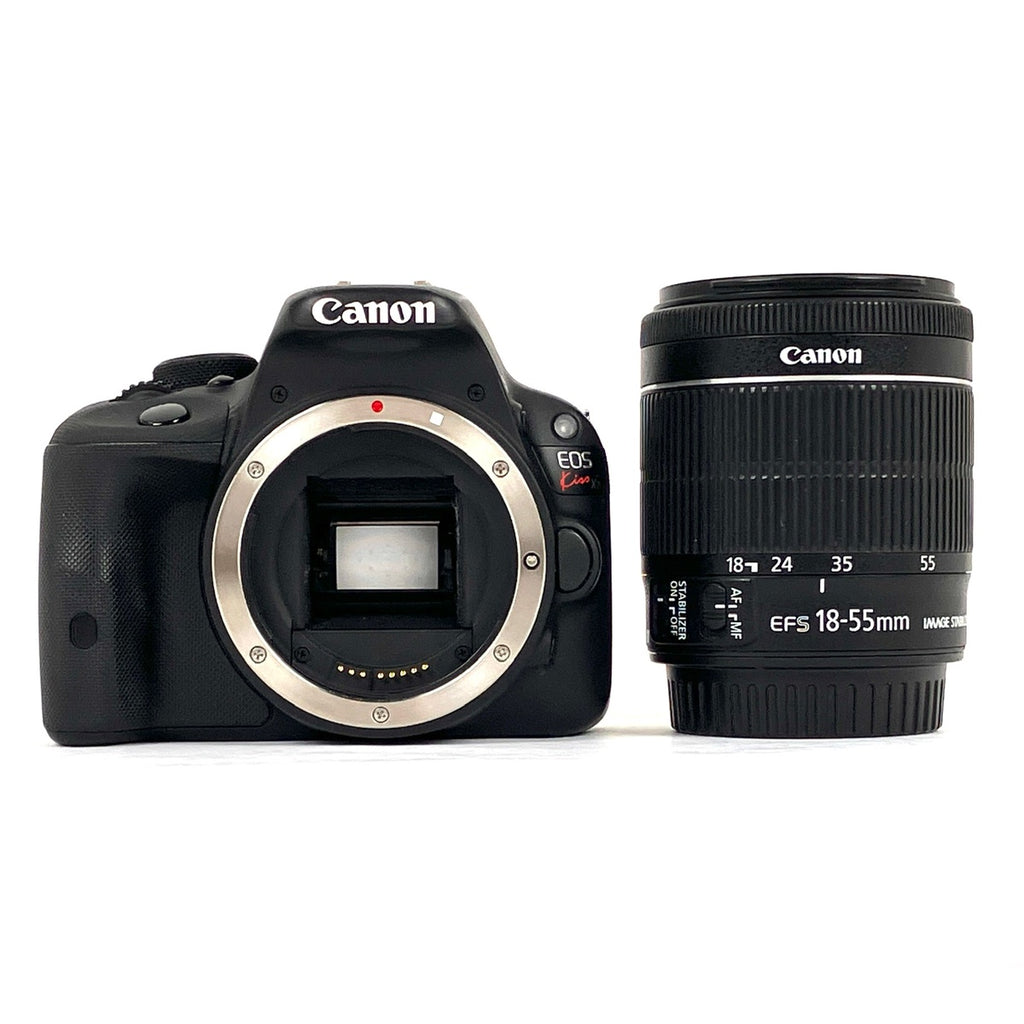 キヤノン Canon EOS Kiss X7 EF-S 18-55 IS STM レンズキット デジタル 一眼レフカメラ 【中古】