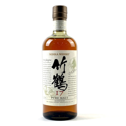 バイセル公式】【東京都内限定お届け】ニッカ NIKKA 竹鶴 17年 ピュアモルト 旧ボトル 700ml 国産ウイスキー 【古酒】 -  バイセルブランシェ