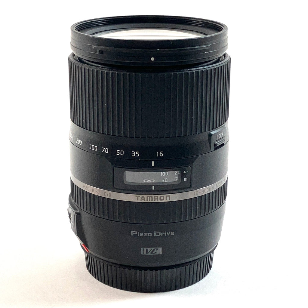 タムロン TAMRON 16-300mm F3.5-6.3 Di II VC PZD MACRO B016 (キヤノンEF用) 一眼カメラ用レンズ（オートフォーカス） 【中古】