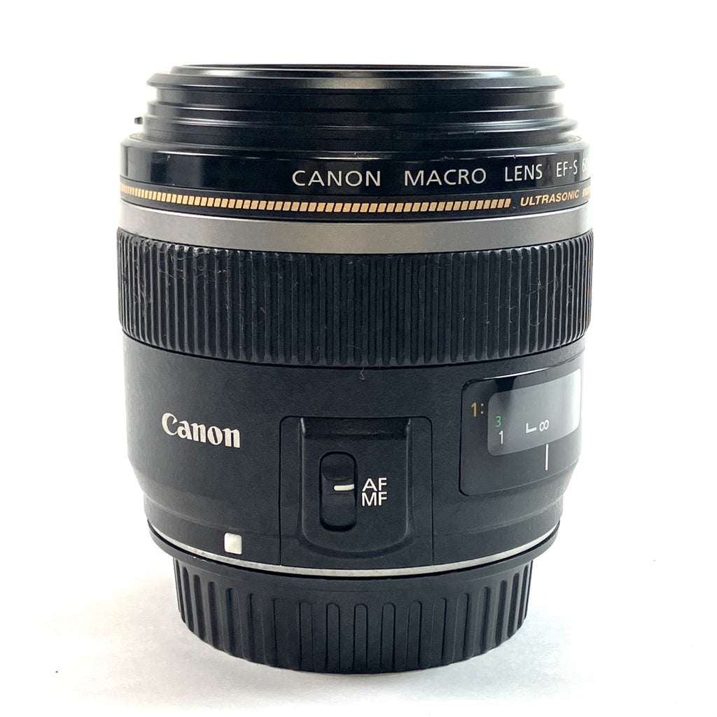 キヤノン Canon EF-S 60mm F2.8 MACRO USM 一眼カメラ用レンズ（オートフォーカス） 【中古】