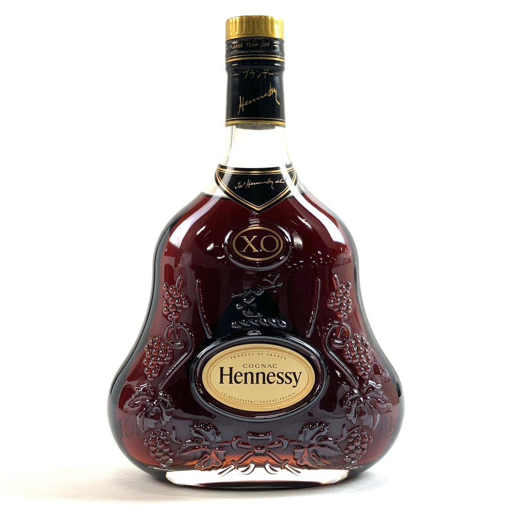 ヘネシー Hennessy XO 金キャップ クリアボトル 700ml ブランデー コニャック 【古酒】