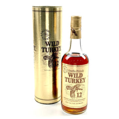 ワイルドターキー WILD TURKEY 12年 ゴールドラベル 750ml アメリカンウイスキー 【古酒】