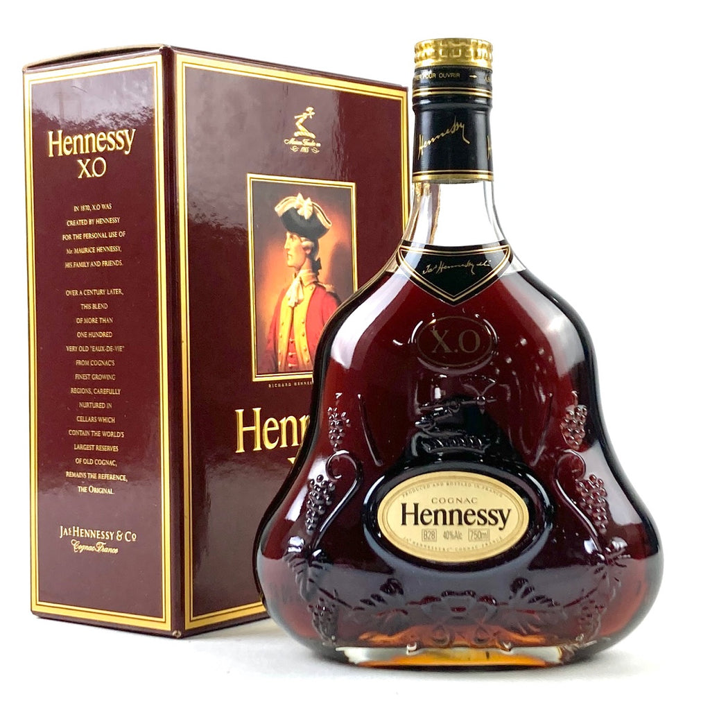 ヘネシー Hennessy XO クリアボトル 750ml ブランデー コニャック 【古酒】