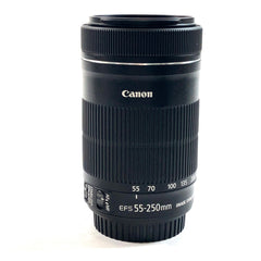 キヤノン Canon EF-S 55-250mm F4-5.6 IS STM 一眼カメラ用レンズ（オートフォーカス） 【中古】