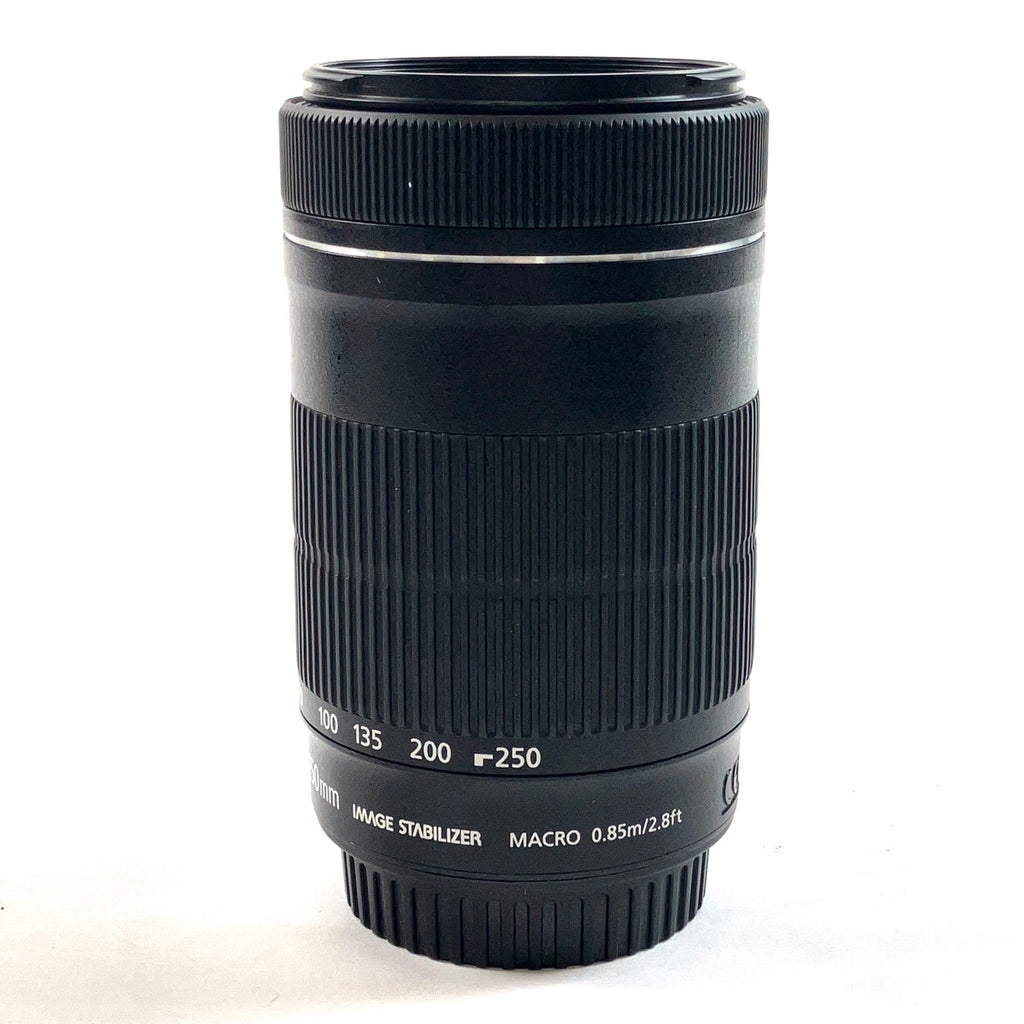 キヤノン Canon EF-S 55-250mm F4-5.6 IS STM 一眼カメラ用レンズ（オートフォーカス） 【中古】