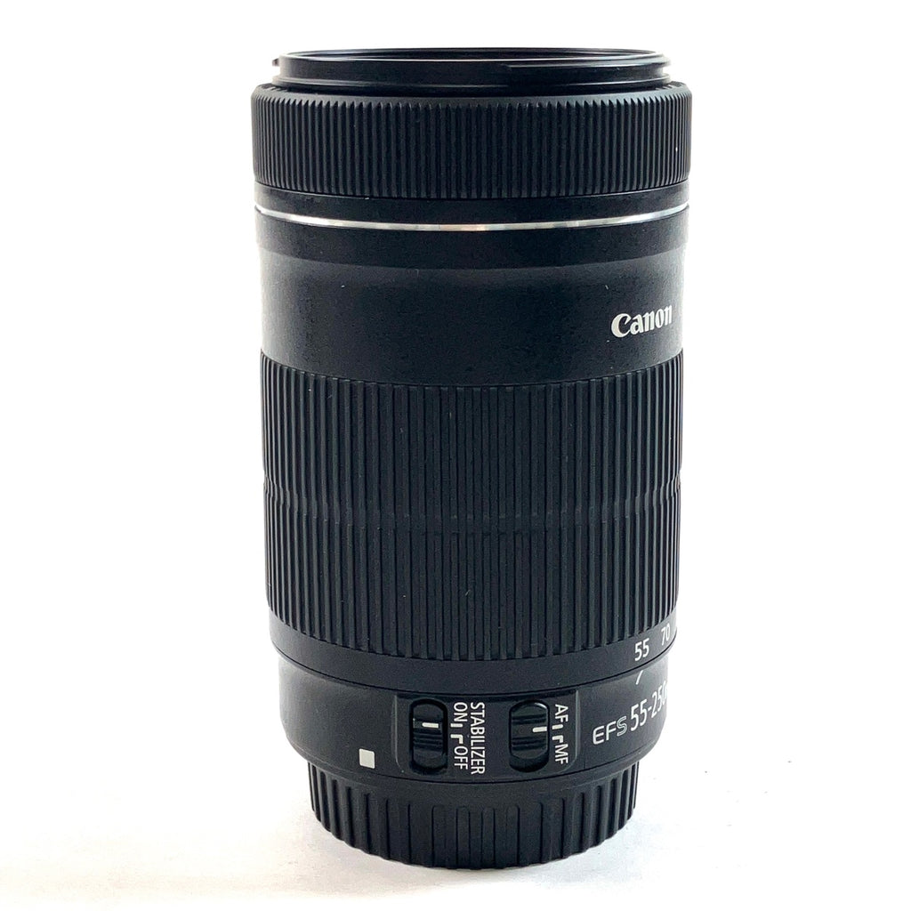 キヤノン Canon EF-S 55-250mm F4-5.6 IS STM 一眼カメラ用レンズ（オートフォーカス） 【中古】