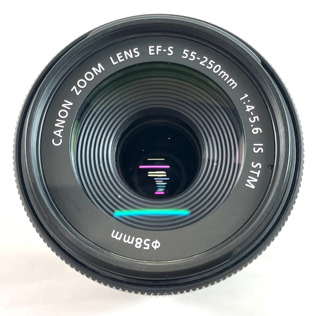 キヤノン Canon EF-S 55-250mm F4-5.6 IS STM 一眼カメラ用レンズ（オートフォーカス） 【中古】