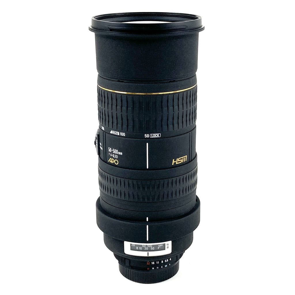 シグマ SIGMA 50-500mm F4-6.3 APO EX RF HSM (ニコンF用) ［ジャンク品］ 一眼カメラ用レンズ（オートフォーカス） 【中古】