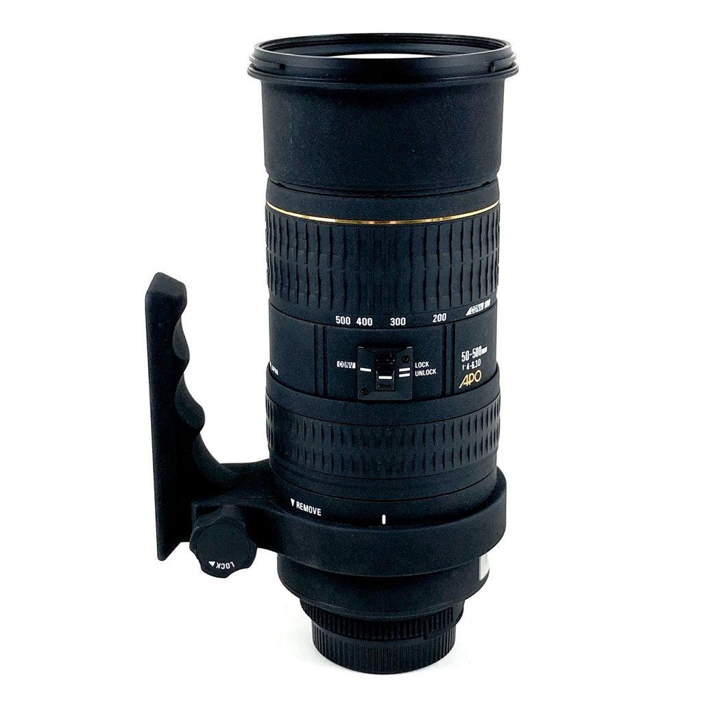 シグマ SIGMA 50-500mm F4-6.3 APO EX RF HSM (ニコンF用) ［ジャンク品］ 一眼カメラ用レンズ（オートフォーカス） 【中古】