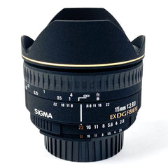 シグマ SIGMA 15mm F2.8EX DG DIAGONAL FISHEYE (ニコンF用) 一眼カメラ用レンズ（オートフォーカス） 【中古】