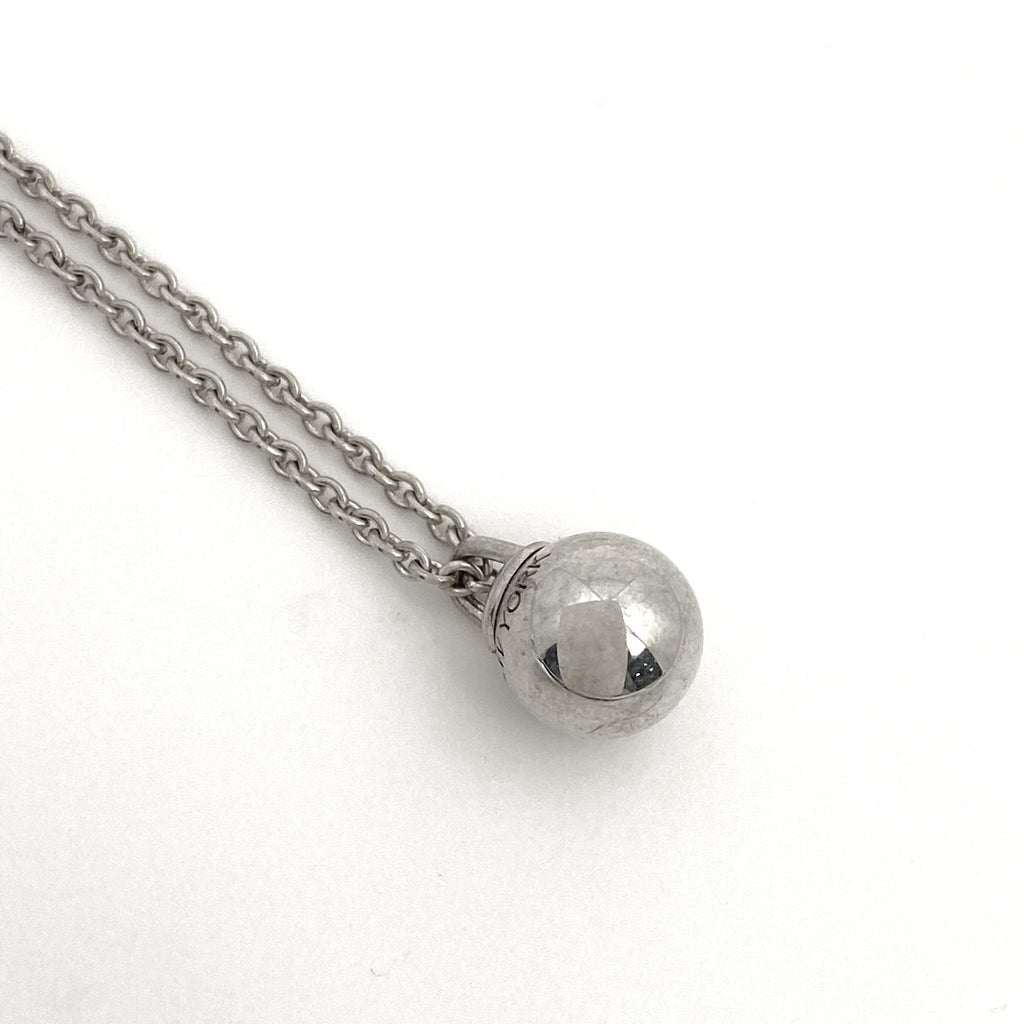 Tiffany ハードウエア シルバー 925 ボール ペンダント ネックレス TIFFANY&Co. ティファニー シルバー925 ハードウェア ボール