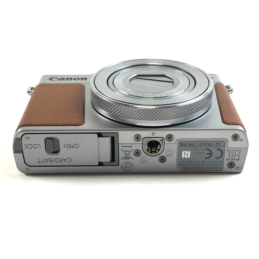 キヤノン Canon PowerShot G9X Mark II シルバー コンパクトデジタルカメラ 【中古】