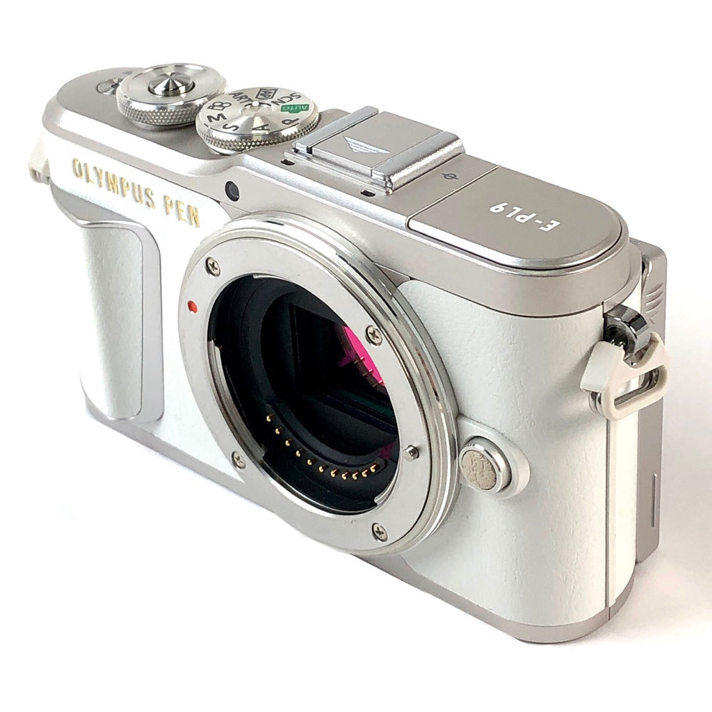 オリンパス OLYMPUS PEN E-PL9 14-42mm EZレンズキット ホワイト デジタル ミラーレス 一眼カメラ 【中古】